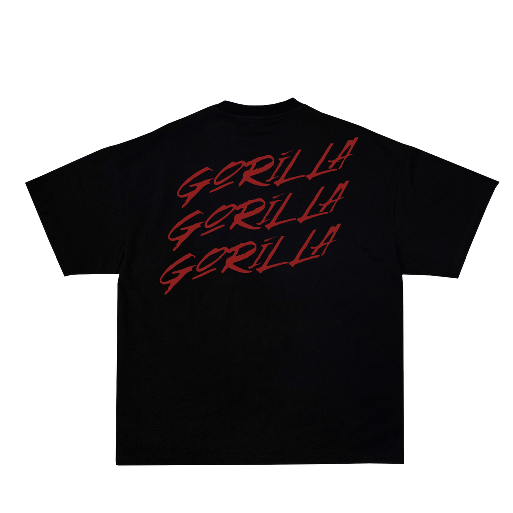 Black unisex T-shirt