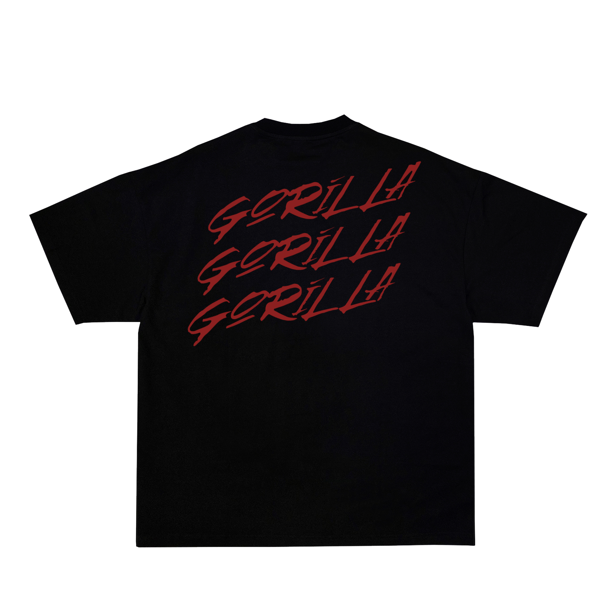 Black unisex T-shirt