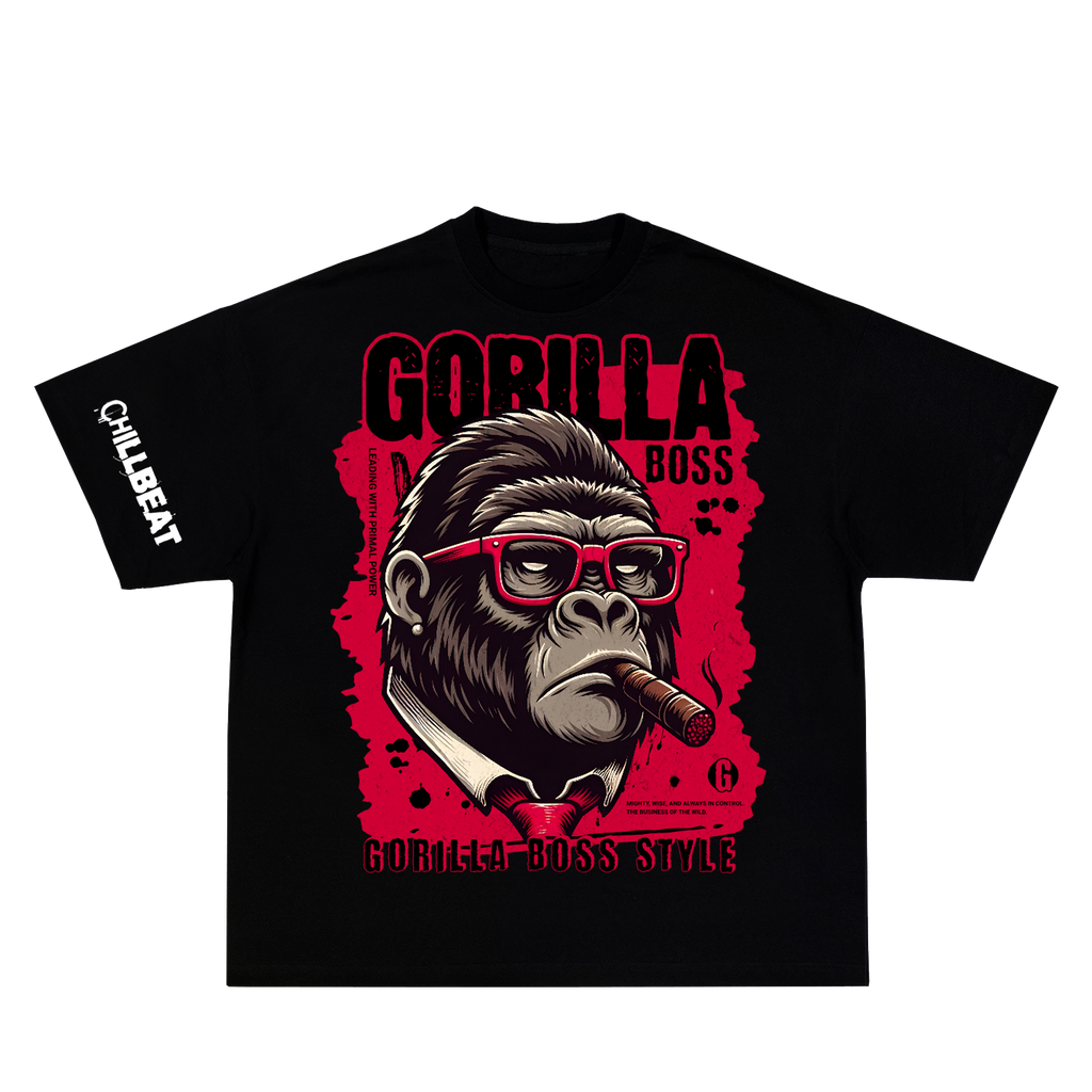 Black unisex T-shirt